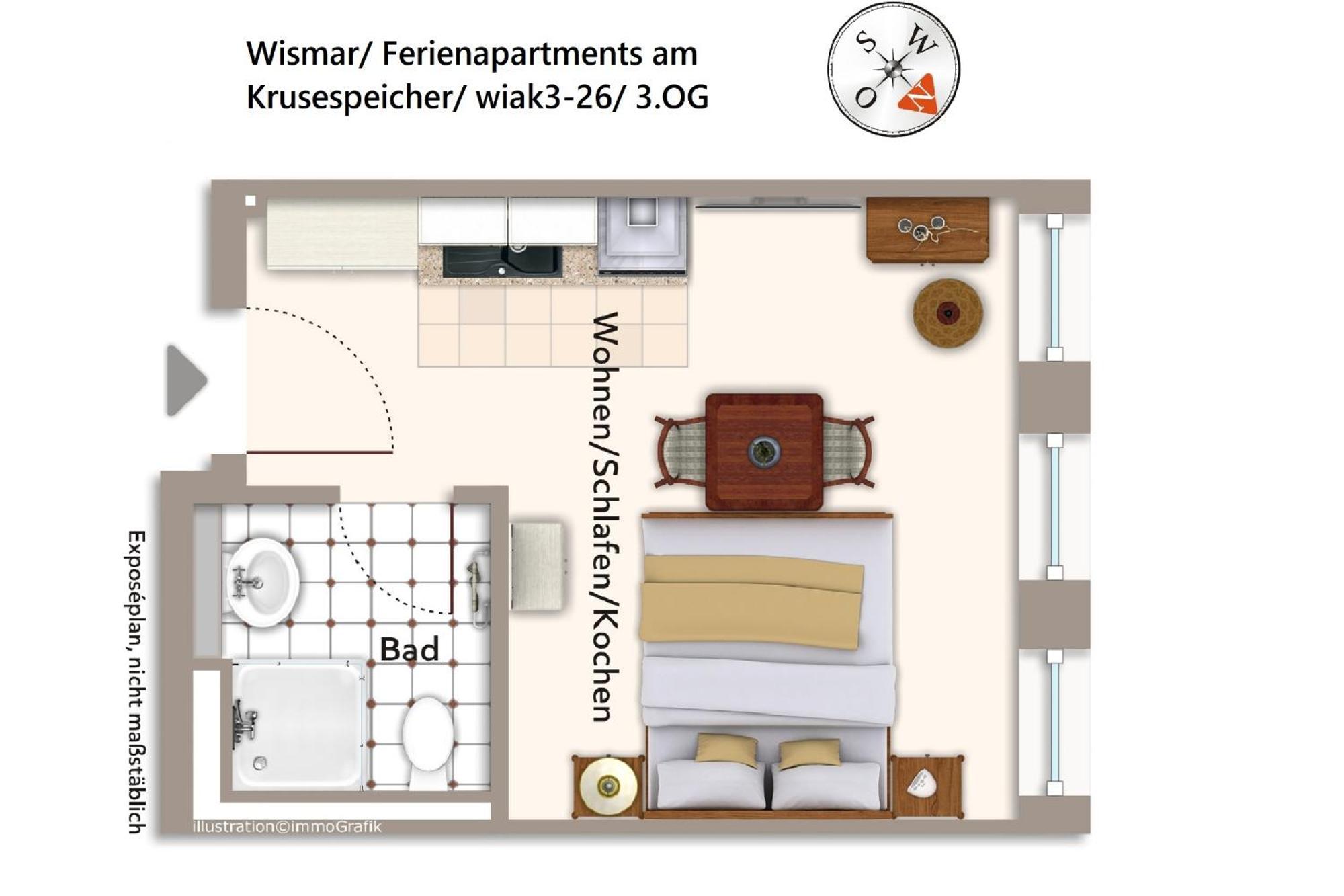 Ferienapartments Am Krusespeicher Ferienapartments Am Krusespeicher 3-26 Wißmar Extérieur photo